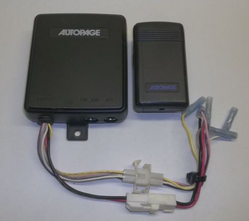Autopage inc ap/4000dx car alarm remote paging system tx-4000d