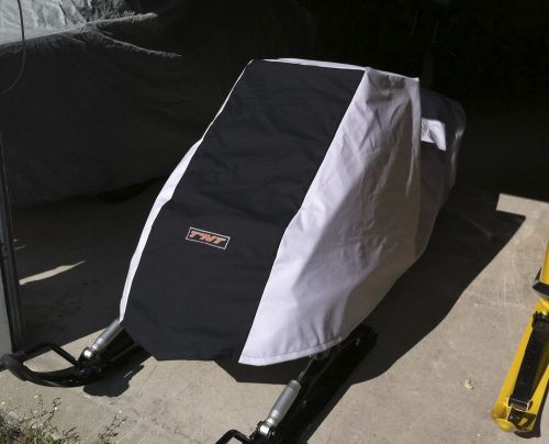 Vintage ski-doo '73 silver bullet snowmobile cover - new