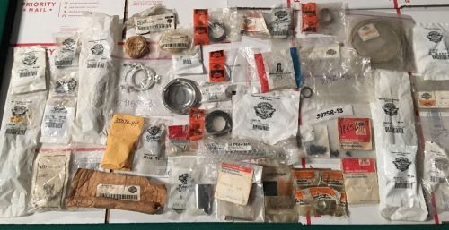Harley davidson new various old parts lot