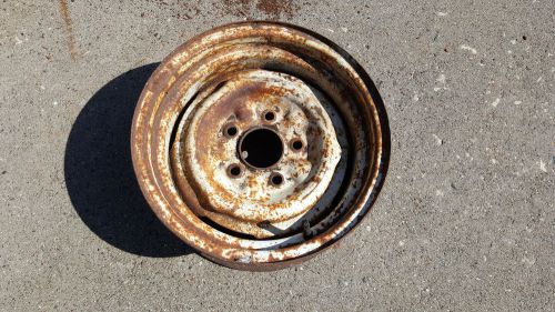 Chevy station wagon 14x6 jk steel wheel 1964 63 62 61 impala free u.s. shipping