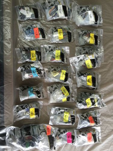 Metra car and radio installation harnesses