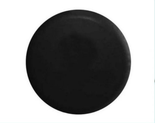 New completely black 13 inch pu leather spare wheel tire cover 13" diameter 58cm
