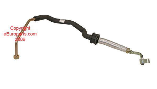 New genuine bmw a/c hose (compressor - condenser) 64538391309