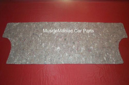 Markets best 1966-1967 nova  chevelle trunk divider insulation 66 67