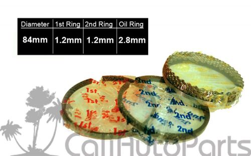 97-01 honda cr-v 2.0l dohc 16v b20b4 b20z2 new piston rings set *standard size*