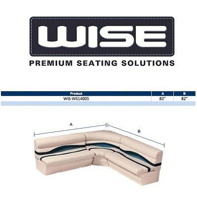 Wise premier large "l" rear pontoon package