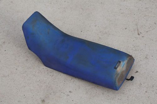 1987-2006 yamaha banshee complete seat cover latch foam pan blue gripper m-47