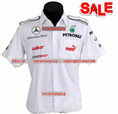 F1 formula 1 official racing shirt motor motorcycle sports mercedes benz