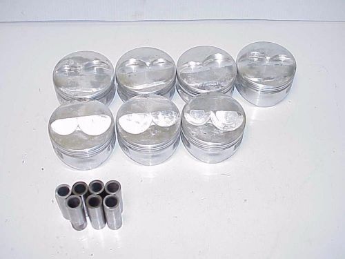 7 je forged pistons #182033 sb chevy 23° dome for 3.875" stroke and 6" rods la20