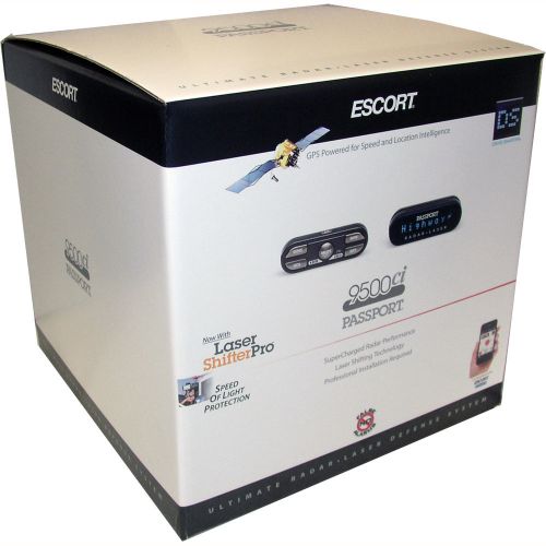 Escort passport 9500ci police cop pro radar/laser detector system w/ shifterpro