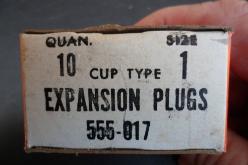 Dorman freeze plugs…#555-017..  box of 10pcs.