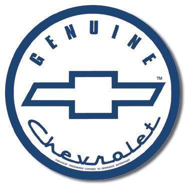 Chevrolet bow tie logo garage shop tin sign chevy camaro chevelle corvette lt1 