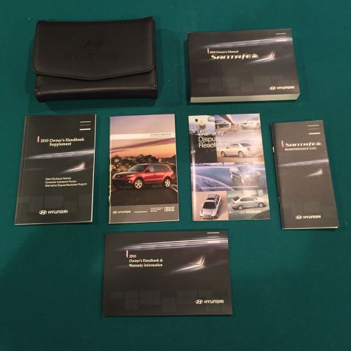 2010 hyundai santa fe owners manual