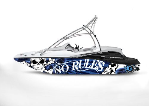Ng graphic kit decal boat sportster sea doo speedster sport wrap skull no rules