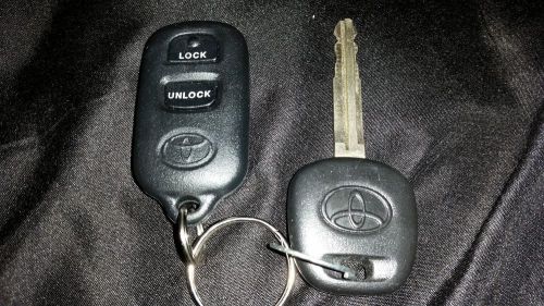 Official toyota car key remote