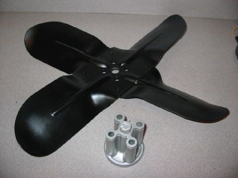1972-3 mustang fan - 302-2v w/o ac - restored