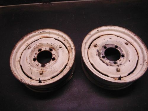 47 48 49 50 51 willys jeep wagon truck jeepster 16&#034; steel wheels rims delivery