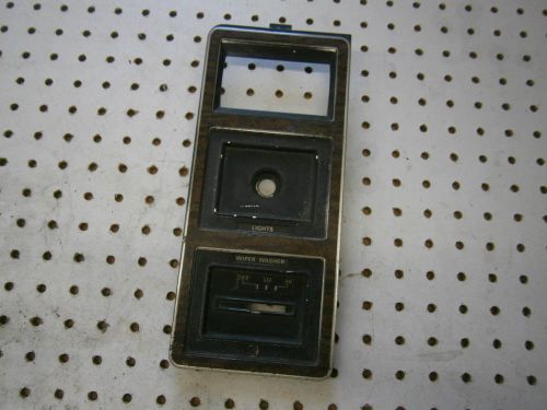 1973  ford ltd dash bezel control wiper and light