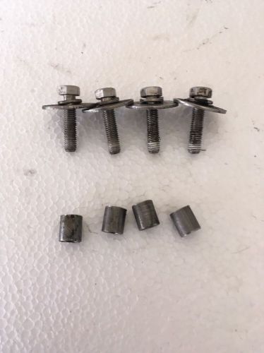 Oem yamaha wave runner 3 iii fuel gas tank stainless stewbolts spacers &amp; washers
