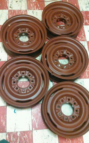 1957 58 59 60-66 8 lug 17.5 x5.25 kh  chevrolet gmc 3/4  1 ton panel wheel set