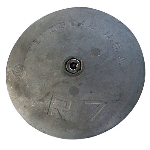 Tecnoseal r7 rudder anode - zinc - 6-1/2&#034; diameter