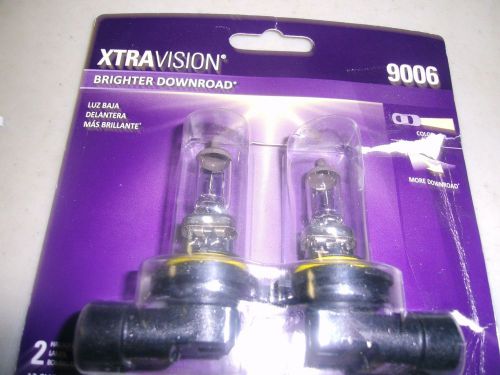 Sylvania 9006 xtravision halogen headlight bulb, (pack of 2)