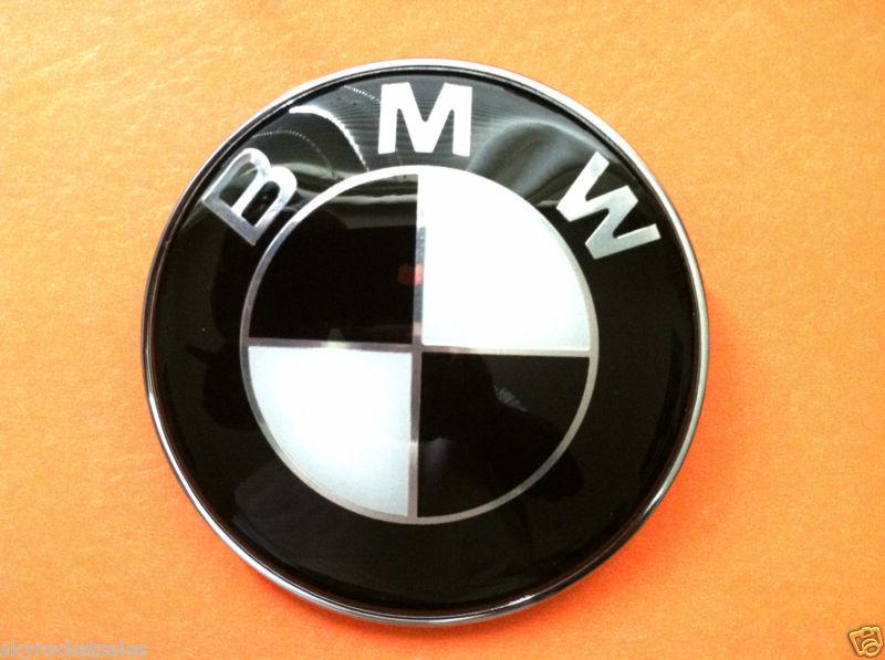 Bmw emblem trunk/hood badge roundel  82 mm  fast shipping!!!! u.s.a seller!!