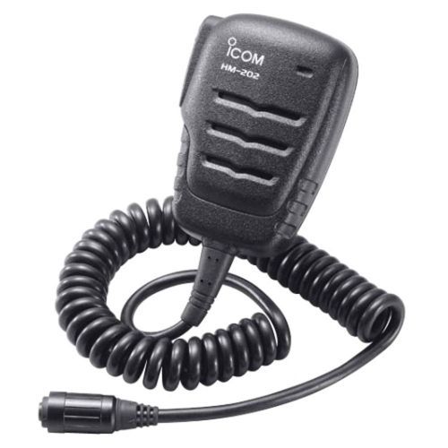 Icom hm-202 compact speaker mic waterproof hm202