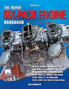 Hp books 1-557-885289 book: the mopar six-pack engine handbook