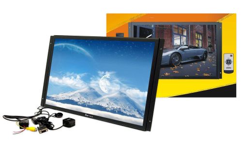 Tview trp170 big 17&#034; raw flat panel lcd screen car video monitor w/ vga