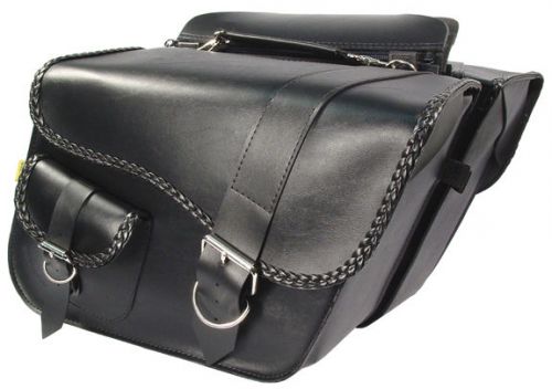 Willie and max ranger braided super slant saddlebags