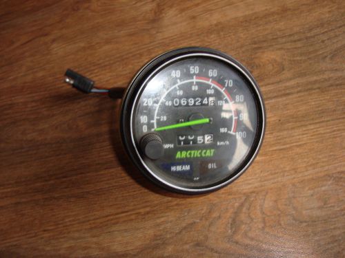 Arctic cat zr speedometer 6924.8 miles speedo ext