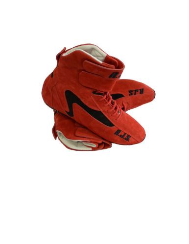 Rjs racing driving boots red sizes 8-16,racing high top shoes