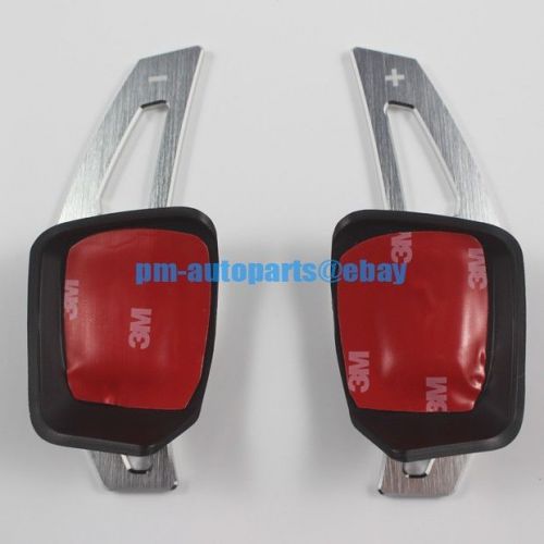 Pm aluminum steering wheel dsg paddle shifter extension for vw golf 7 mk7 2015