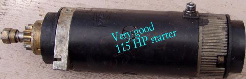 115 hp 1150 (inline 6 cyl.) mercury outboard starter