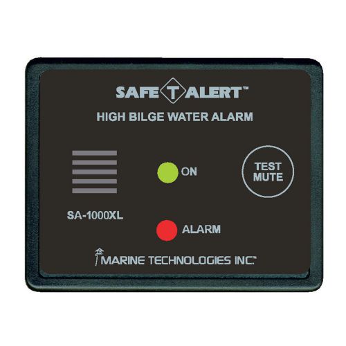 Safe-t-alert high bilge water alarm - surface mount - black mfg# sa-1000xl
