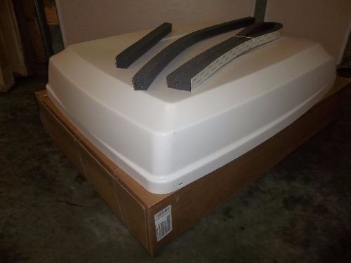 Dometic rv 3308046.014 a/c outer shroud, polar white - new! - in stock-warranty