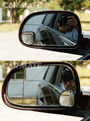 New!! carmate blind spot auxiliary safety mirror 2 pcs set (cz244 fan shape)