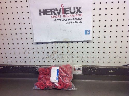 X-calibar ultra lites sno-stuff track stud nylon nut backing plate 100 6060211d