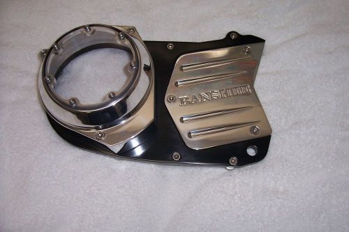 Yamaha banshee amazing sick billet atv stator cover black polished fit all yrs