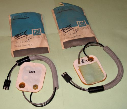 1974-1975 malibu lemans cadillac olds nos seat belt warn switch 9730851