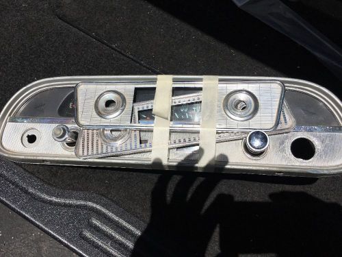 Corvair instrument/spedometer cluster and radio cover 60-64