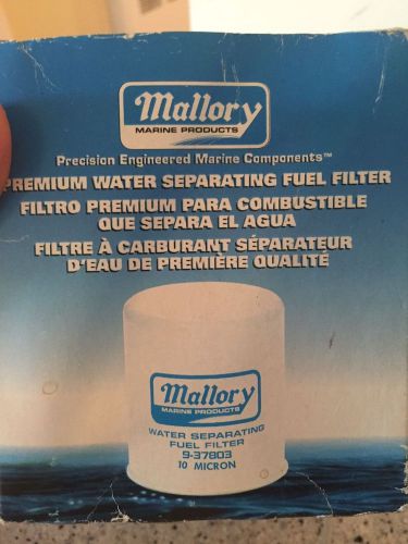 Mallory water separating fuel filter, 10 micron, 9-37803  omc502905