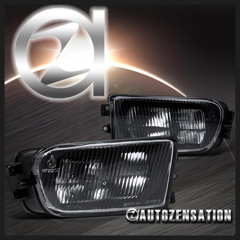 Buy BMW 9700 E39 528i 540i/ 9602 Z3 Black Clear Bumper Fog Lights in
