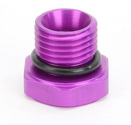 Magnafuel mp-3071 #6 o-ring port plug with 1/8" npt in center