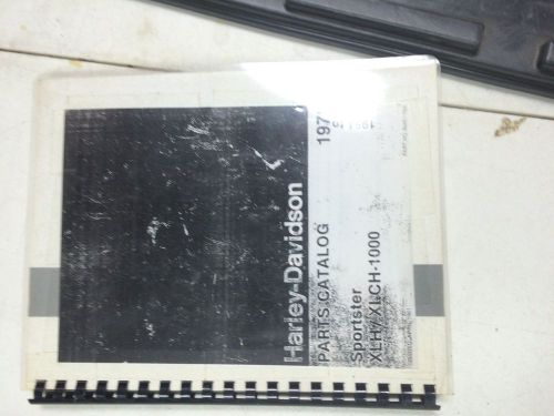 Harley davidson parts catalog sportster xlh/xlch-1000  1954 to 1978