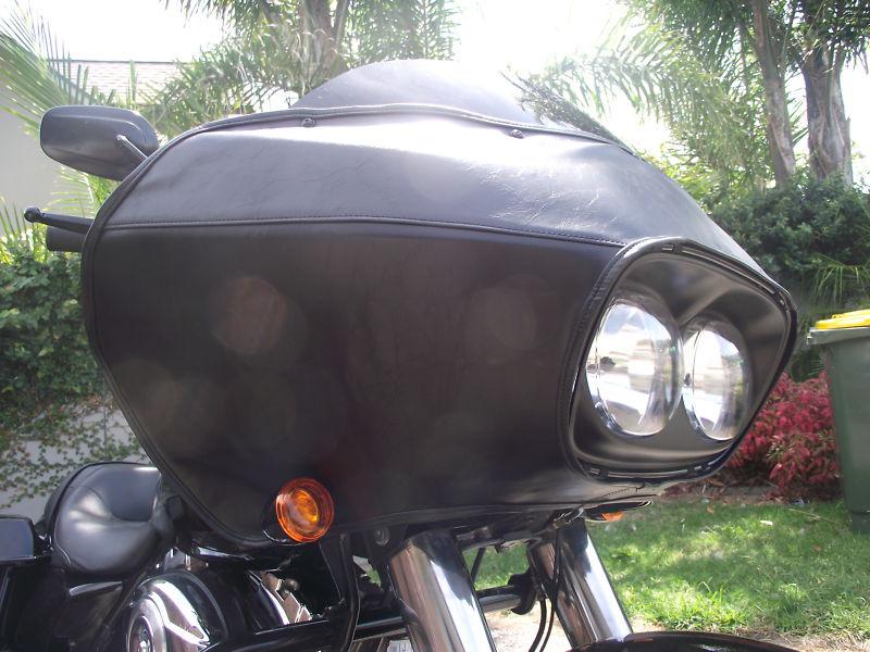 *new* front fairing bra cover for harley davidson touring road glide 