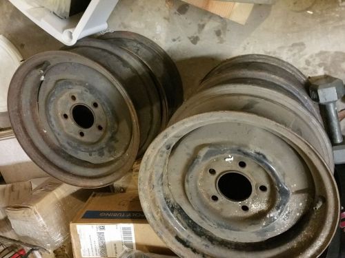 Classic mopar steel wheels - 15&#034; x 6&#034; rims that came with my 1967 plymouth gtx