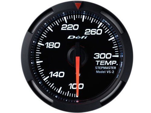 Defi df06703 white racer gauge - 52mm temperature