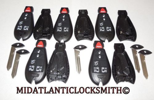 New town &amp; country caravan keyless remote prox fob fobik shell case iyz-c01c